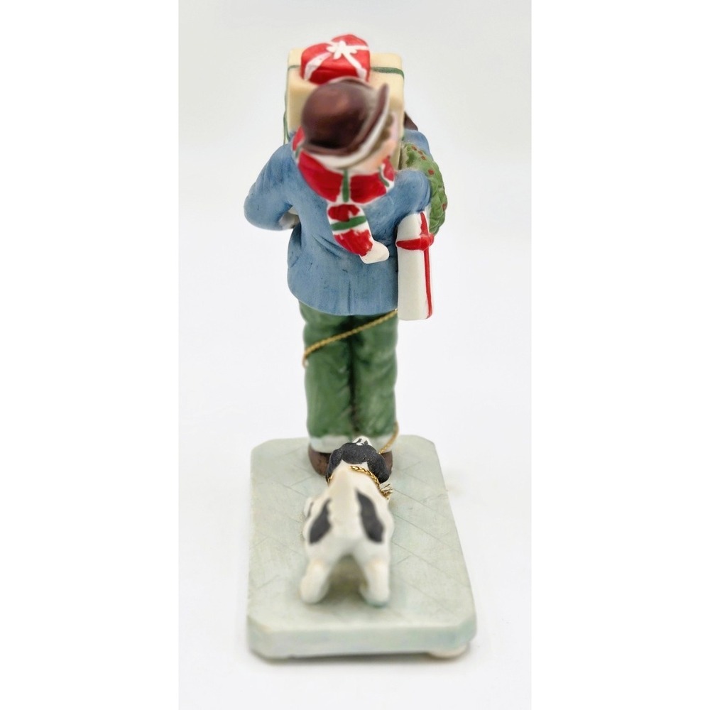 1987 Norman Rockwell All Wrapped‎ Up Figurine - Museum Collections Inc.